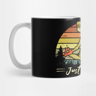 Yoga Frog Just breath Mug